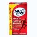 Bewegen Sie Free Advanced Glucosamine Chondroitin + Calcium Fructoborate Joint Support Supplement, unterstützt Mobilität Komfort Stärke Flexibilität & Knochen - 160 Tabletten (80 Portionen)*