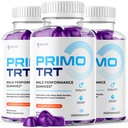 (3 Pack) Primo TRT Gummies for Men, Official Primo TRT Male Performance Gummys with Maximum Strength Ingredients, Advanced PrimoTRT Male Health Support Supplement with Premium Vitamins (180 Gummies)