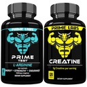 Prime Labs L Arginine (60 ct) + Kreatinkapseln (120 ct)