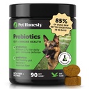 Pet Honesty Probiotics for Dogs for Occasional Diarrhea & Bowel Support, Verdauungsenzyme mit Präbiotika für Gut-Gesundheit für Hunde, Immunität Gesundheit & Itch Relief (Duck 90 ct)