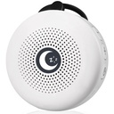 Sleepbox Sleep Sound Machine Portable Noise Machine with 30 Soothing Sounds 4 Timer Memory Function Rechargeable Battery 32 Volume Levels for Sleeping Traveling Relaxing for Baby Kids Adults (White)