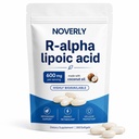 Noverly R-Alpha Lipoic Acid 600mg Softgels with Coconut Oil | Pure R-form formula in a convenient once-daily format for antioxidant, cellular energy and metabolic wellness support.