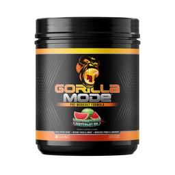 Gorilla Mode Pre Workout - Massive Pumps | 800g (Watermelon) | Focus, Energy, Power | L-Citrulline, Creatine, L-Tyrosine, Betaine, Hydroprime, Alpha-GPC, 400mg Caffeine, Huperzine A