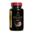 Vision Support - Advanced Vision Formula with Lutein, Taurine Supplements Humans, Vitamin A, Bilberry Extract for Eye - 1 Bottle