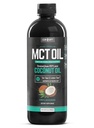 MCT nit Öl - Reines MCT Kokosöl, Ketogene Ernährung und Paleo Optimiert mit C8, C10, Lauric Acid - Perfekt für Kaffee, Shakes und Kochen (Flavorless - 24oz)