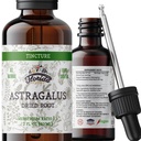 Astragalus Tincture, Organic Astragalus Extract (Astragalus membranaceus) Kräuterergänzung, Non-GMO in Kaltgepresstem Organisches Gemüse Glycerin, 700 mg, 2 Unzen (60 ml)