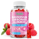 Magnesium Carbonate 500mg Gummies, Raspberry Flavor, 60 Count