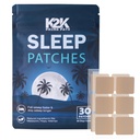 Original Sleep Patches for Adults Extra Strength | Easy-to-Apply Sleep Patch with Melatonin & Valerian | Relax & Wake Up Refreshed | Long-Lasting Night Comfort for Men & Women | 30 Patches