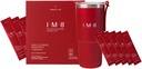 IM8 Beckham Stack Set, Langlebigkeit NAD Ergänzung & Essentials All-in-One Multivitamin Ergänzung Pulver, für Anti Aging & Gesamt Wellness (30 Servierungen, Beckham Stack - Travel Set)