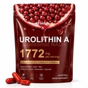 Urolithin A 1772mg Supplement, 9-in-1 Formula with Liposomal NAD+, Ubiquinol CoQ10, PQQ and TMG, Mitochondrial Support, Cellular Energy & Longevity Support, 90 Softgels