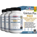 Quietum Plus Max, Extra Strength Natural Calming Supplement, 60 Capsules, Ginseng & Ginkgo, Gluten Free, Vegan (3)