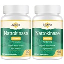 Nattokinase Supplement 10000FU for Circulation Support, 180 Tablet