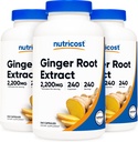 Nutricost Ginger Root Extract 550mg, 240 Kapseln (3 Flaschen)