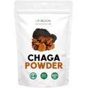 Chaga Mushrooms Powder 8 oz - Natural Antioxidants Supplement for Beverages, Baking, Tea, Coffee