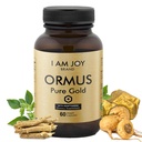 I Am Joy co. Ormus Gold Kapseln Monoatomische Elemente mit Adaptogenen Maca und Ashwaganda | Kann helfen Balance Mood, Decalcify Pineal Gland, Reparatur DNA, Enhance Relaxation - 60 Vegan Kapseln