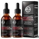 Magnesium Glycinate Supplement, Magnesium Liquid Drops, 2 Fl Oz (Pack of 2)