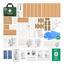 320 Piece Premium First Aid Kit Bag - Includes Eyewash, 2 x Cold (Ice) Packs and Emergency Car Blanket for Home, Office, Caravan, Workplace, Travel