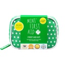Mini First Aid Kit - 90 Items Kids First Aid Kit Includes Plasters, Bandages, Scissors, Tweezers & Burn Gel – for Car, Home, Office, Travel & Camping - Ideal for Babies & Kids – As Seen on Dragons Den