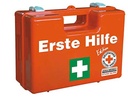 Leinawerke Quick 82100 First Aid Case with Contents: DIN 13157 Orange - Green / White / Black, Pack of 1