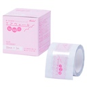 Skinix Air Wall Fuwari 50mm x 5m Ultra Zero Sensory Waterproof Film Roll, Transparent Film Dressing, for Fixing Gauze, Wounds, and Over Bandages, Waterproof Tape, 1 Roll MA-E5050FT