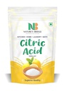 Nature's Bridge Premium Food-Grade Citric Acid Natural Preservative & Flavor Enhancer | 100gm | Lemon Salt | Citric Acid Crystals | Multiple Uses for Home and Kitchen - (100gm)