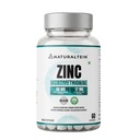 Naturaltein Zinc Monomethionine Tablets 60 mg | 17 mg Elemental Zinc per Tablet | Supports Immune Function, Healthy Skin & Antioxidant Protection | 60 Count