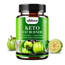 Wellona Keto Fat Burner 60 Capsules | Weight Loss Products Supplement for Women & Men | Metabolism Support & Reduce Craving Naturally - Pack of 1