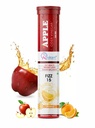ACV Apple Cider Vinegar Effervescent Fizz 15 Tablets - For Weight Loss | Refreshing Detox & Metabolism Boost, No added Sugar (Pack of 1), Orange Flavour