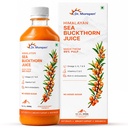 Dr. Morepen Himalayan Sea Buckthorn Juice 500ml | 99% Pulp | Natural Source of Vitamin C, Omega 3, 6, 7, 9 & Antioxidants | No Added Sugar | Supports Immunity, Skin Health & Gut Health | 100% Vegan