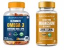 Naturaltein Omega-3 Fish Oil + Magnesium Glycinate | Heart, Brain & Muscle