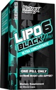 Nutrex Research Lipo-6 Black Hers Ultra Concentrate Pills For Women Metabolism Booster 60 Diet Pills - 1 Count