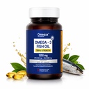 Omega 3 Fish Oil 1250 mg (Triple Strength) – 30 Softgels | EPA 540 mg DHA 360 mg | Triglyceride Form | With Astaxanthin, Vitamin D3 & E | Lab Tested Omega 3 Supplement