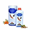 Biosash Himalayan Sea Buckthorn EMPOWER Juice 250ml | Certified Organic, Cold-Pressed | Omega 3 6 7 9, Vitamins & Antioxidants | With Ashwagandha, Shatavari, Safed Musli, Kaunch Beej | No Added Sugar | 50 Serves