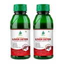 Vedapure Liver Detox Juice | Liver Care Juiice for Men & Women | Benefits Health, Strengthens Digestive System, Natural Gut Cleanser | Fights Fatty liverr (Pack of 2)