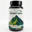 Herbal Deck Height Veda Supreme Growth Formula Powder | Natural Height Support & Bone Strength Support | Ayurvedic Nutrition for Teens & Adults