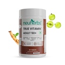 Neuherbs Multivitamin Tablets for Adults 50+ | 60 Count | True Vitamin Adult Multivitamin with Vitamin C, B12, D, Iron, Zinc & Magnesium | Supports Energy, Immunity, Heart, Joint & Overall Health for Men & Women