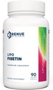 Renue By Science Fisetin | 90 Liposomal Fisetin Supplements - 150mg Fisetin per Serving | Senolytic Supplements | Bioverfügbare Formel für erhöhte Absorption | Non-GMO & Made in USA
