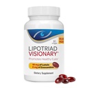 Lipotriad Visionary Eye Vitamins - 90 Kapseln - Lutein und Zeaxanthin Ergänzungen mit anderen AREDS2 Zutaten für altersbedingte Vision Unterstützung