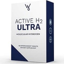 Aktive H2 Ultra-Hydrogen-Wasser-Tablette - Optimieren Sie Gesundheit, unterstützen Immunität und Balance Antioxidantien mit Vorteilen von molekularem Wasserstoff (1 Flasche, 60 Tabletten)