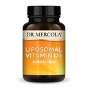 Dr. Mercola Liposomal Vitamin D3 - Unterstützt Herz, Knochen & Immune Gesundheit - 10.000 IU Per Servieren - Non-GMO, Soy Free & Gluten Free - 90 Kapseln (90 Portionen)