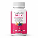 Fixuphealth Daily Antioxidants Coenzyme Q10 & Glutathione Supplement | NAC, Astaxanthin, Alpha Lipoic Acid, Grape Extract, Zinc & Selenium | Skin Brightening, Hair, Eye & Immunity Support | 30 Tablet