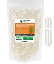 XPRS Nutra Größe 0 Leere Vegan Kapseln - 1000 Count klar Veggie Kapseln für ätherische Öle - Leere Gemüsekappen - DIY Füllung arbeitet mit dem meisten Öl