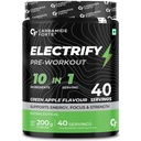 Carbamide Forte Pre Workout For Men & Women | Pre Workout Supplement For Men & Women For Energy, Focus & Strength | Pre-Workout Supplements For Gym | GreenApple Flavor - 200g
