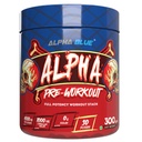AlphaBlue Pre-Workout Supplement Powder | Full Potency Energy + Pump + Strength | EAA for Muscle Recovery & Performance | 300g | For Gym & Sports BlueBerry