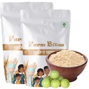 Farm Bites: 100% Natural and Organic Dried Amla Powder| Indian Gooseberry | Usirikaya Podi - 50 Grams (Pack of 2)