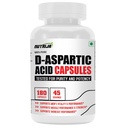 NutriJa D-Aspartic Acid (DAA) Supplement - 180 Capsules