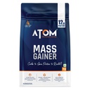 Asitis Nutrition ATOM Mass Gainer 1 Kg, 19 servings | 5:1 Carb-Protein Ratio | Powered with BCAA, L-Glutamine, Tribulus, Ashwagandha | Mango fusion, Powder
