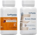 Augenversprechen Zeaxanthin + Lutein Augen Vitamin und Screen Shield Teen Kaubares Auge Vitamin
