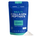 Earth Echo Multi Collagen Peptide, hydrolysiertes Kollagen mit Vitamin C und Hyaluronsäure, unterstützt Radiant Haut, Gesunde Gelenke, Gut Gesundheit und Immunfunktion, Dairy-Free, 26 Servierungen