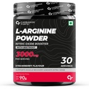 Carbamide Forte L Arginine Powder Supplement 3000mg | Pre-workout for men & women | L Arginine Supplement| Beet Root Powder - Strawberry - 90g